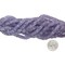 8x3mm Crackle Lavender Tanzanite Flat Flower Beads Apx 45-50 Beads GB-FF03